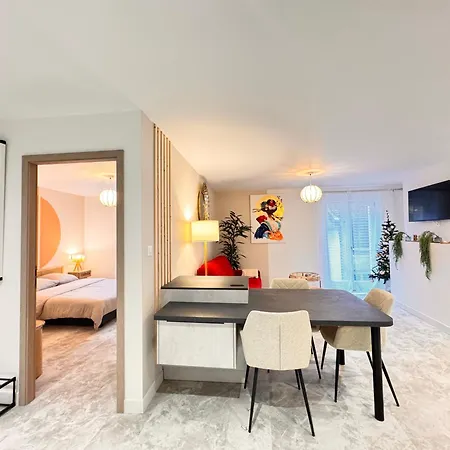 Daire Le Jardin Japonais Avec Terrasse