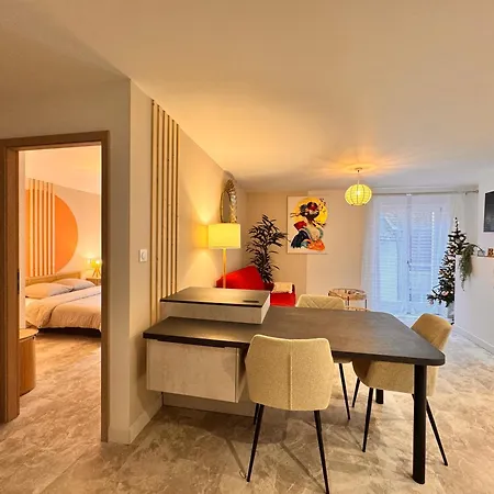 Daire Le Jardin Japonais Avec Terrasse *