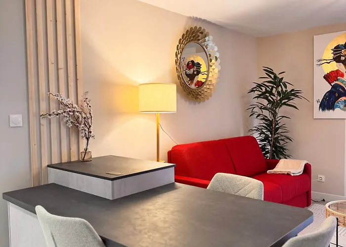 Le Jardin Japonais Avec Terrasse Daire *